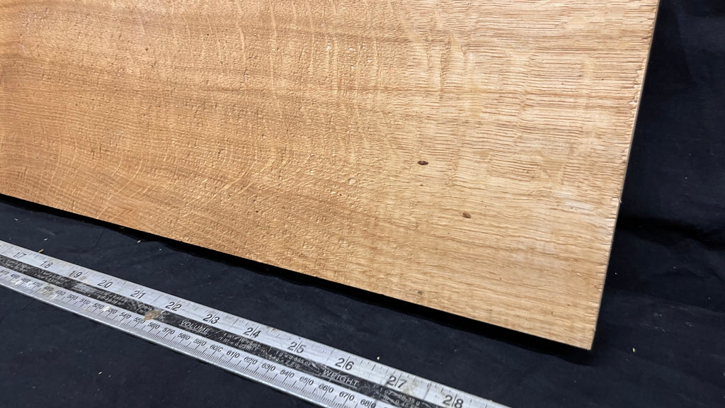 Rustic oak hardwood window sill 785 L x 255 W x 26 D mm     (mf726)