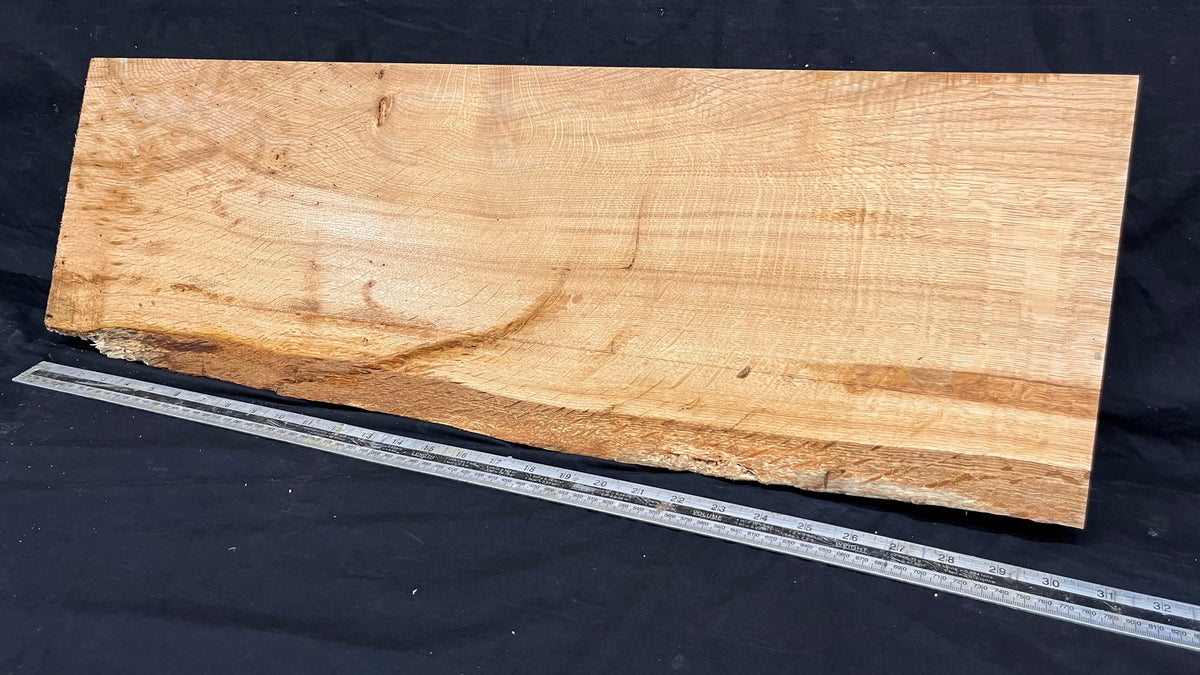 Rustic oak hardwood window sill 785 L x 255 W x 26 D mm     (mf726)