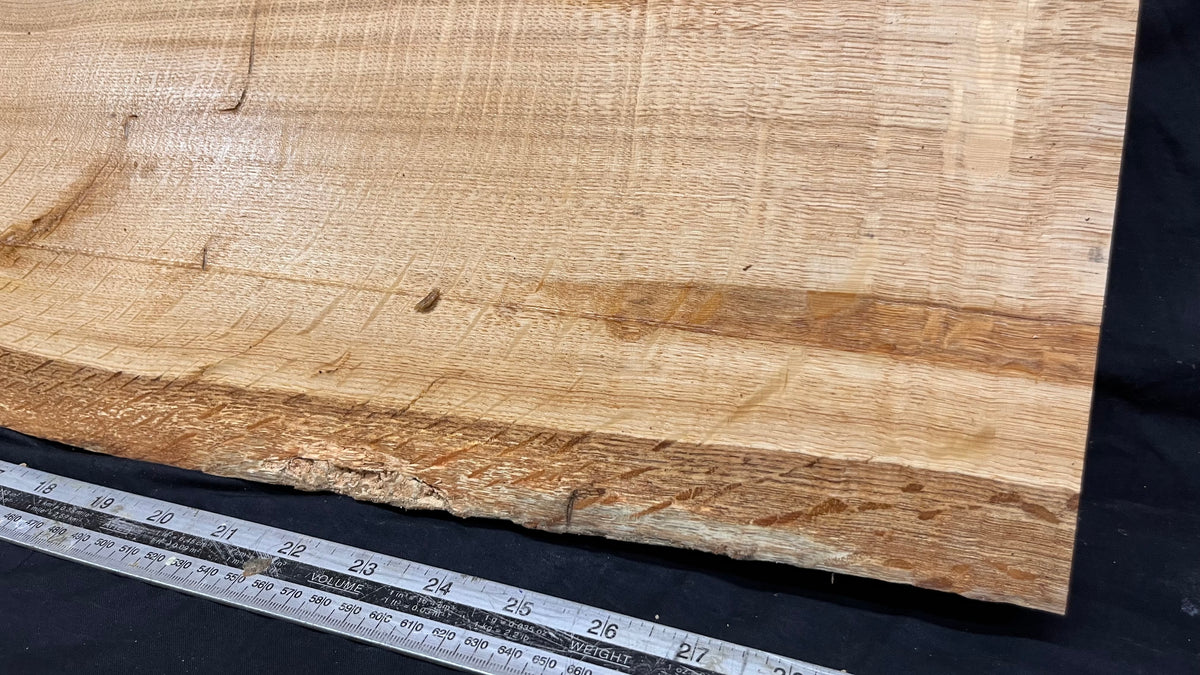 Rustic oak hardwood window sill 785 L x 255 W x 26 D mm     (mf726)