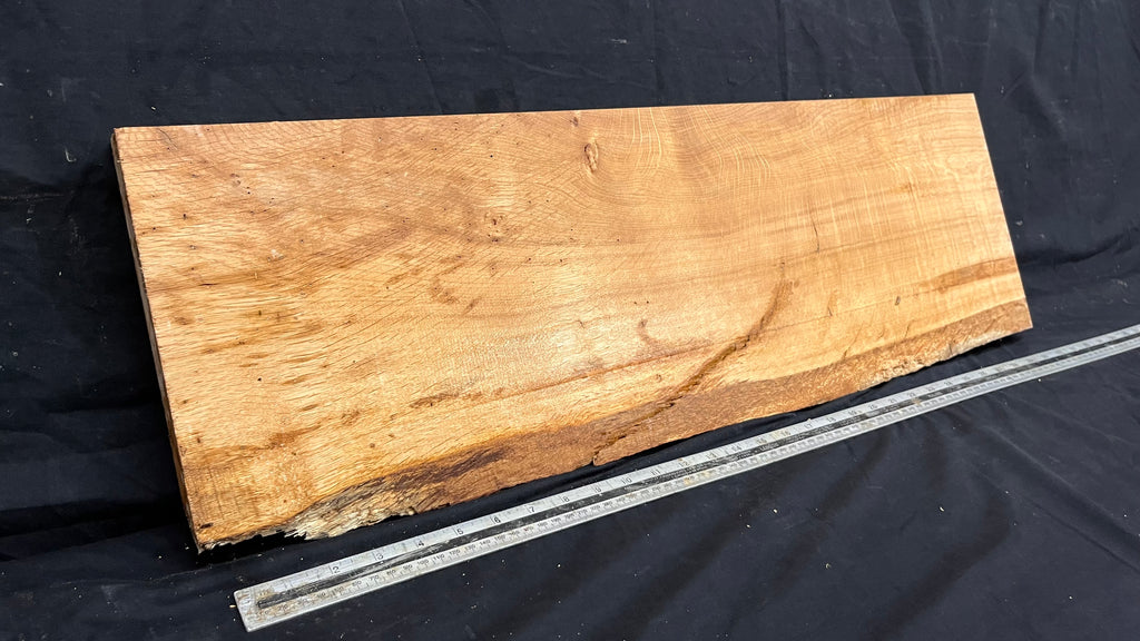 Rustic oak hardwood window sill 785 L x 255 W x 26 D mm     (mf726)