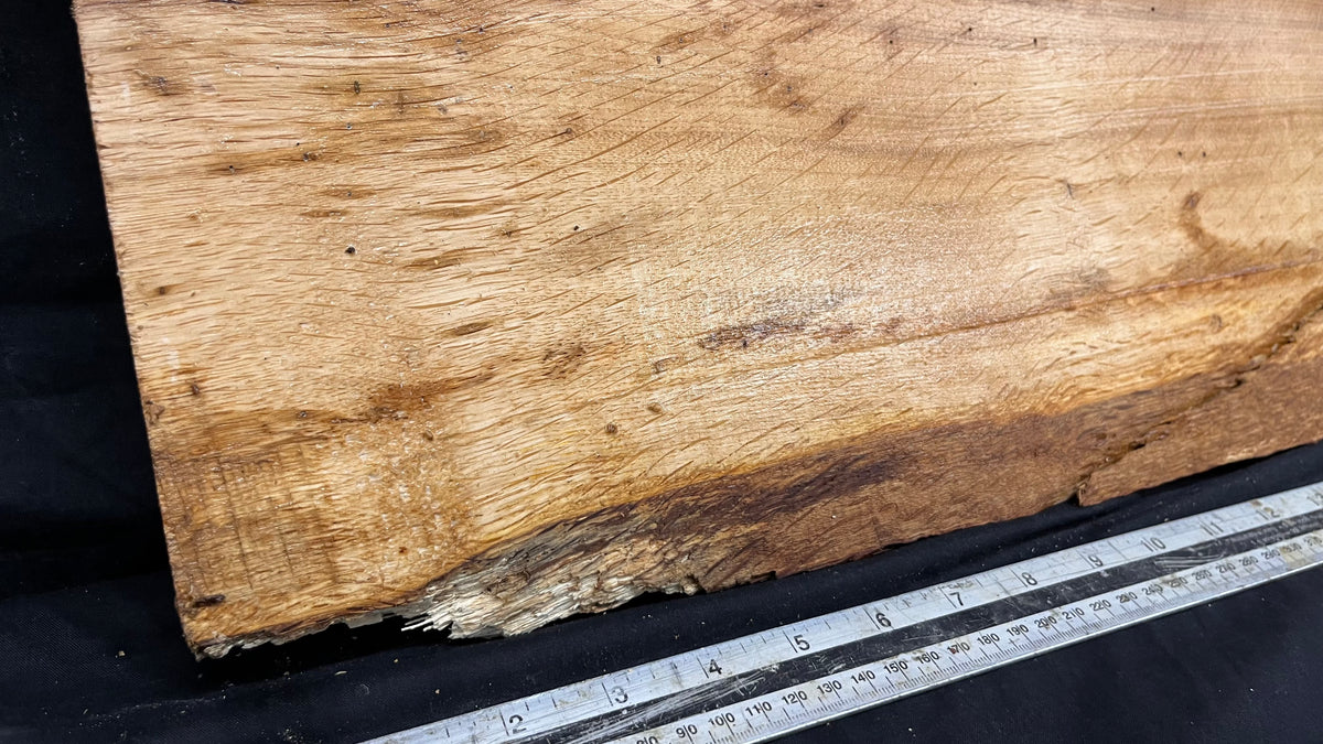 Rustic oak hardwood window sill 785 L x 255 W x 26 D mm     (mf726)