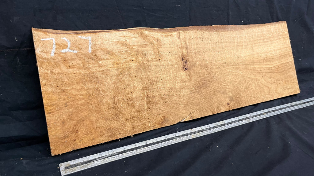 Rustic oak hardwood window sill 779 L x 251 W x 23 D mm     (727)