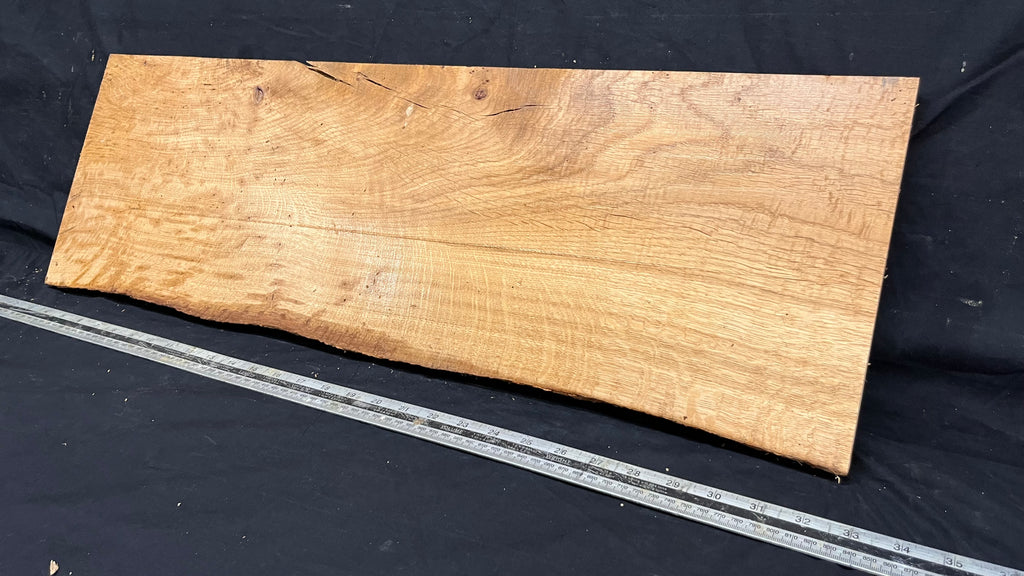 Rustic oak hardwood window sill 779 L x 251 W x 23 D mm     (727)