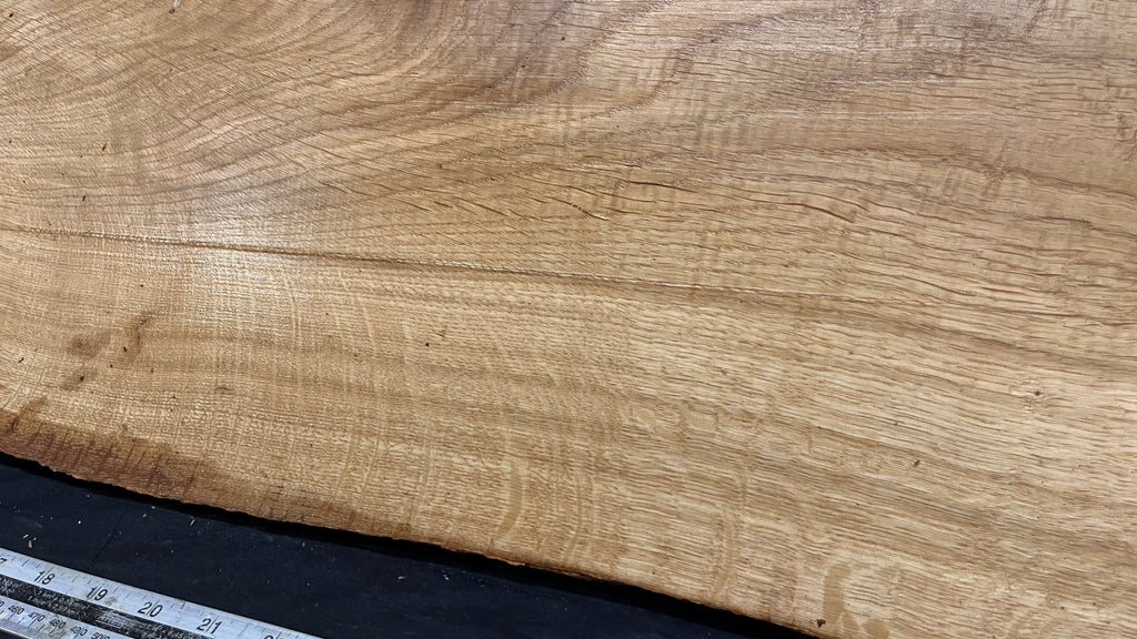 Rustic oak hardwood window sill 779 L x 251 W x 23 D mm     (727)