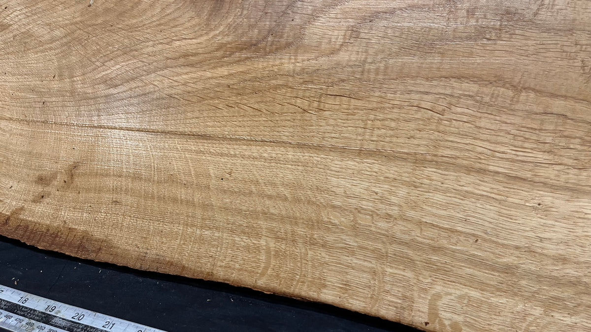 Rustic oak hardwood window sill 779 L x 251 W x 23 D mm     (727)