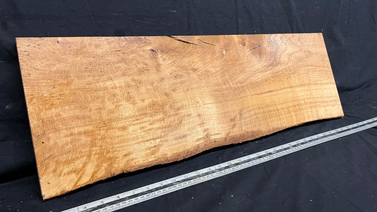 Rustic oak hardwood window sill 779 L x 251 W x 23 D mm     (727)