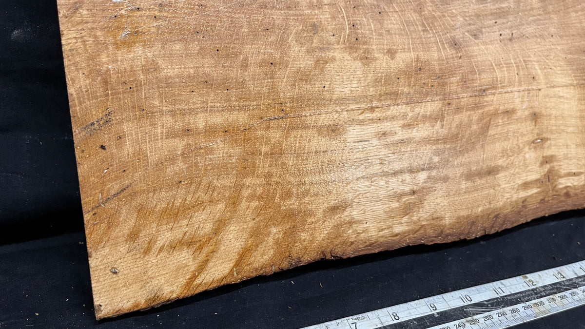 Rustic oak hardwood window sill 779 L x 251 W x 23 D mm     (727)