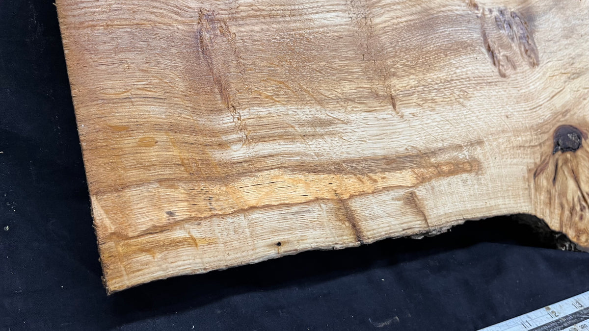 Rustic pippy oak hardwood window sill,  813 L x 308 W x 23 D mm     (730)