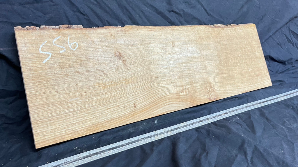 Oak, shelf, mantel, craft wood, floating shelf, 854 L x 270 W x 35 D mm     (556)