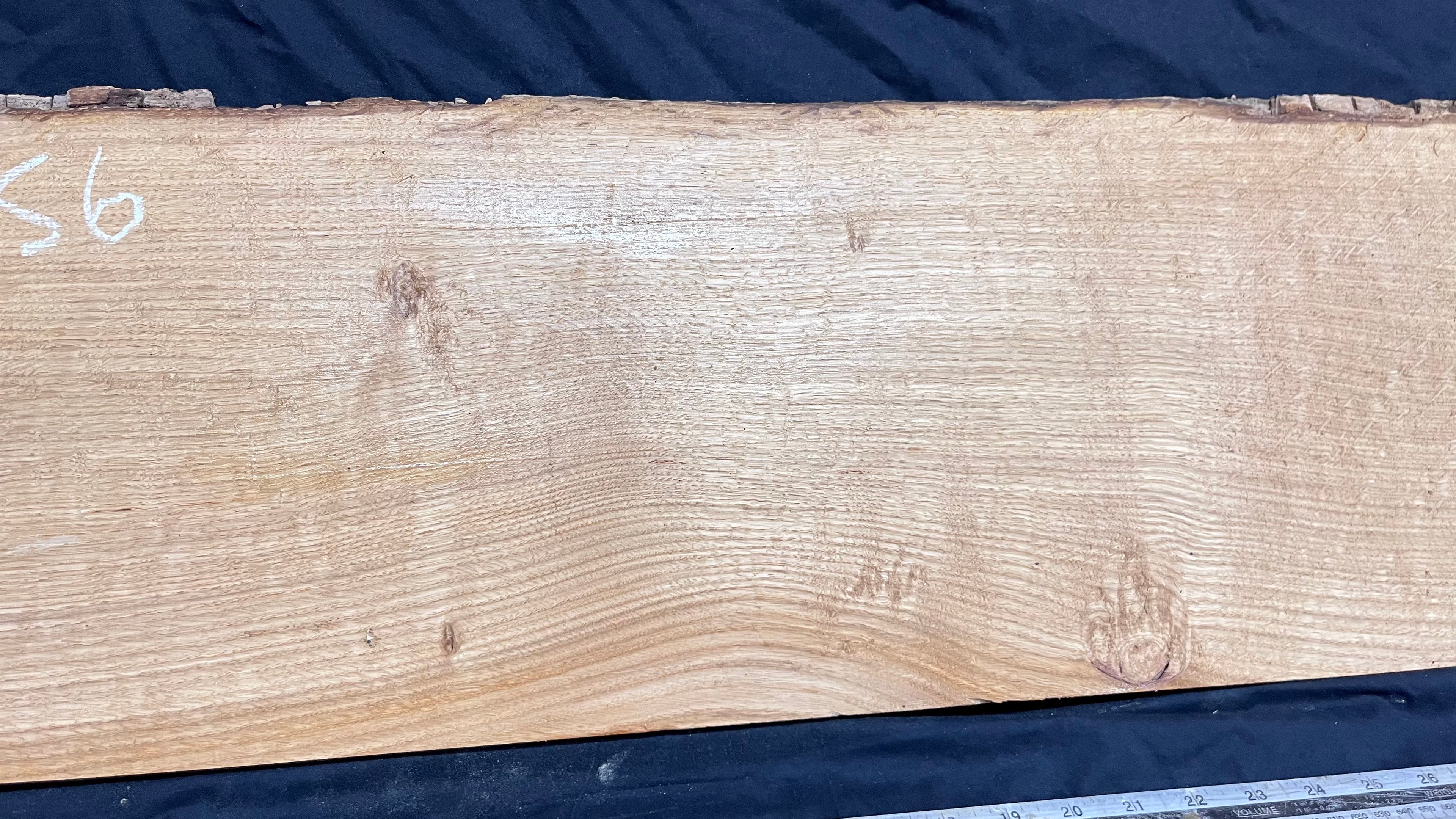 Oak, shelf, mantel, craft wood, floating shelf, 854 L x 270 W x 35 D mm     (556)