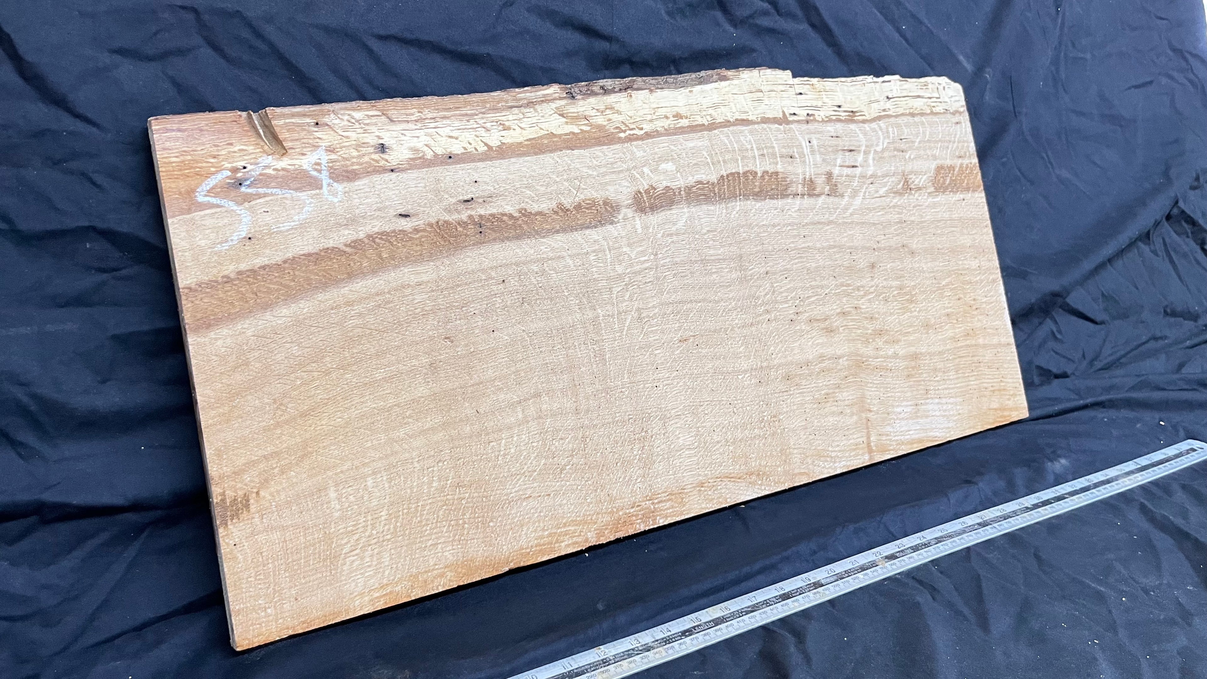 Oak, shelf, mantel, craft wood, floating shelf, 780 L x 362 W x 21 D mm     (mf558)