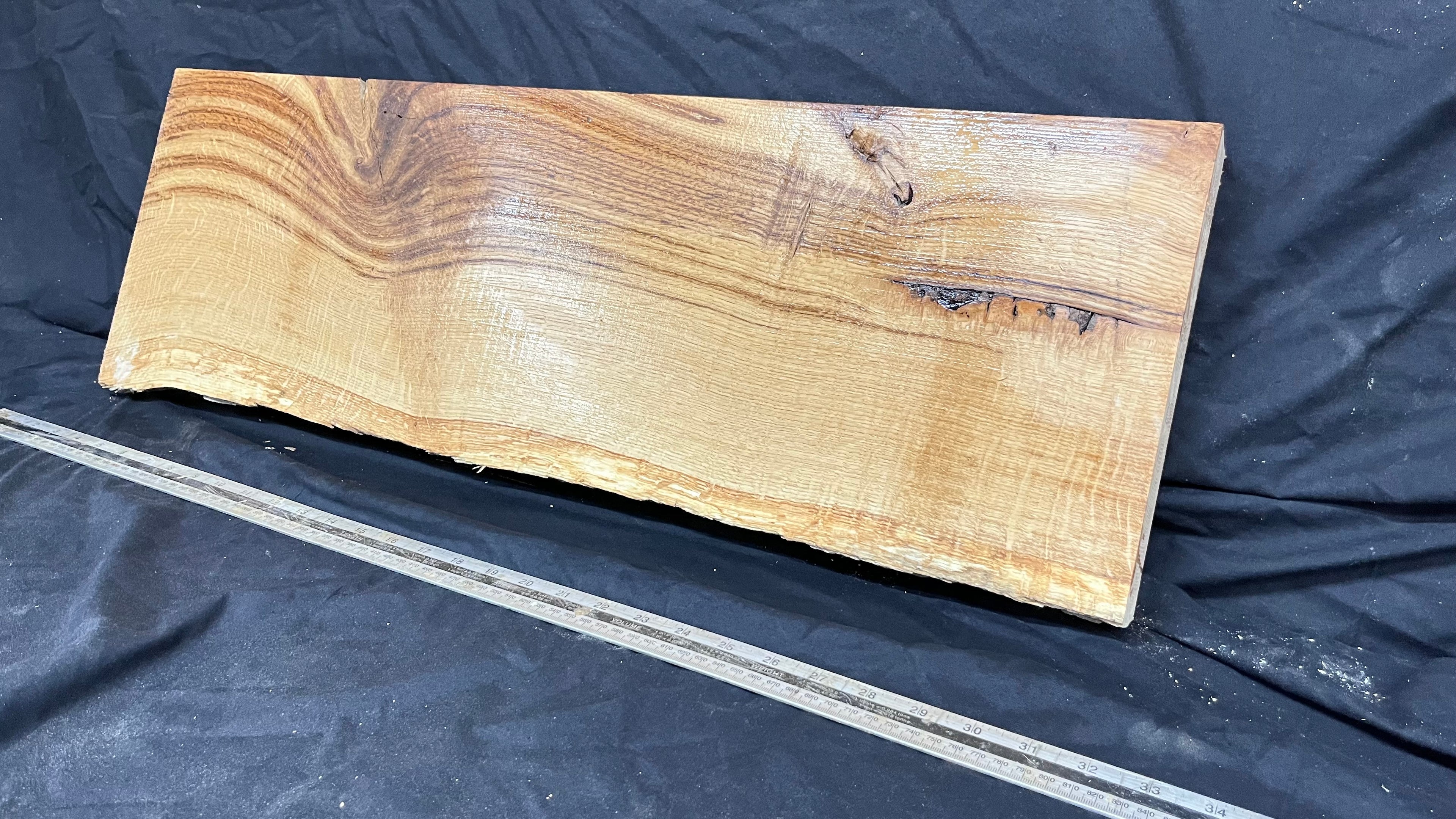 Oak, shelf, mantel, craft wood, floating shelf, 765 L x 255 W x 47 D mm     (559)