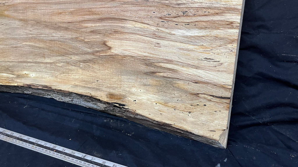 Hardwood plank, shelf, craft,sycamore wood 1138 L x 430 W x 38 D mm  (578)