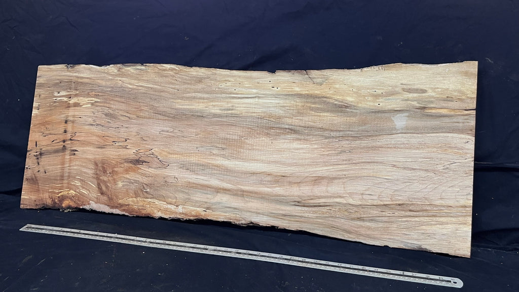 Hardwood plank, shelf, craft,sycamore wood 1138 L x 430 W x 38 D mm  (578)