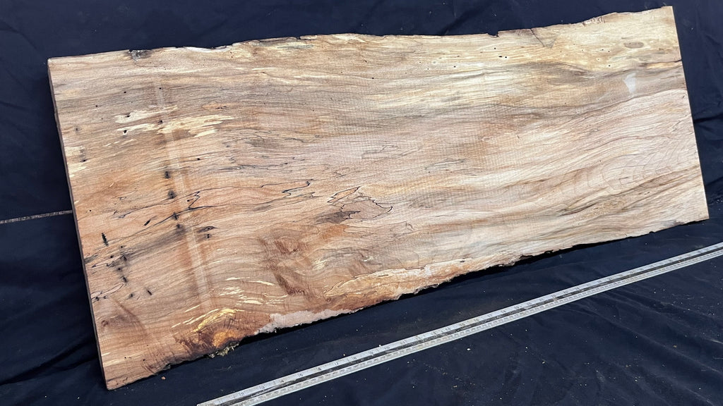 Hardwood plank, shelf, craft,sycamore wood 1138 L x 430 W x 38 D mm  (578)