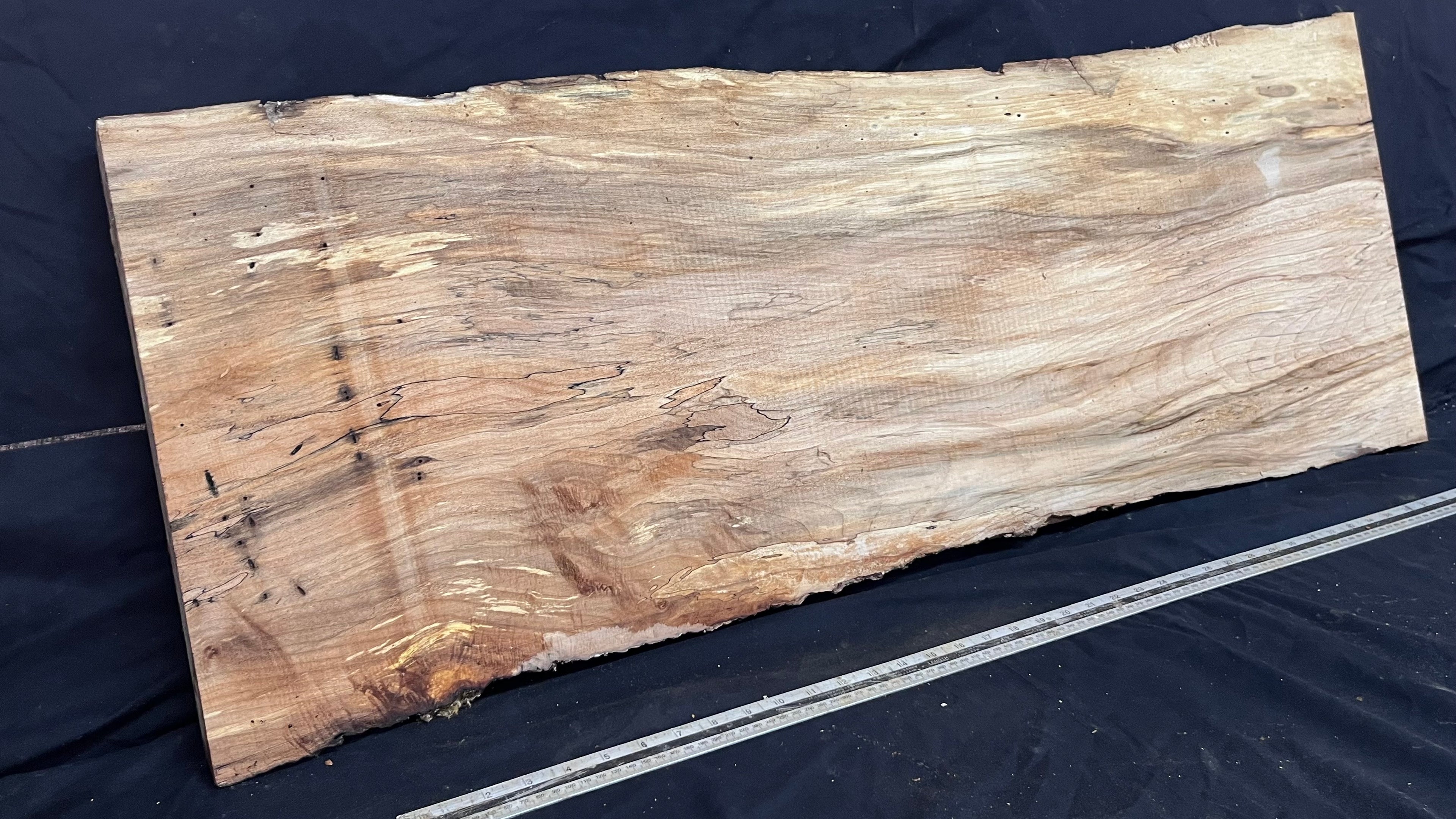 Hardwood plank, shelf, craft,sycamore wood 1138 L x 430 W x 38 D mm  (578)