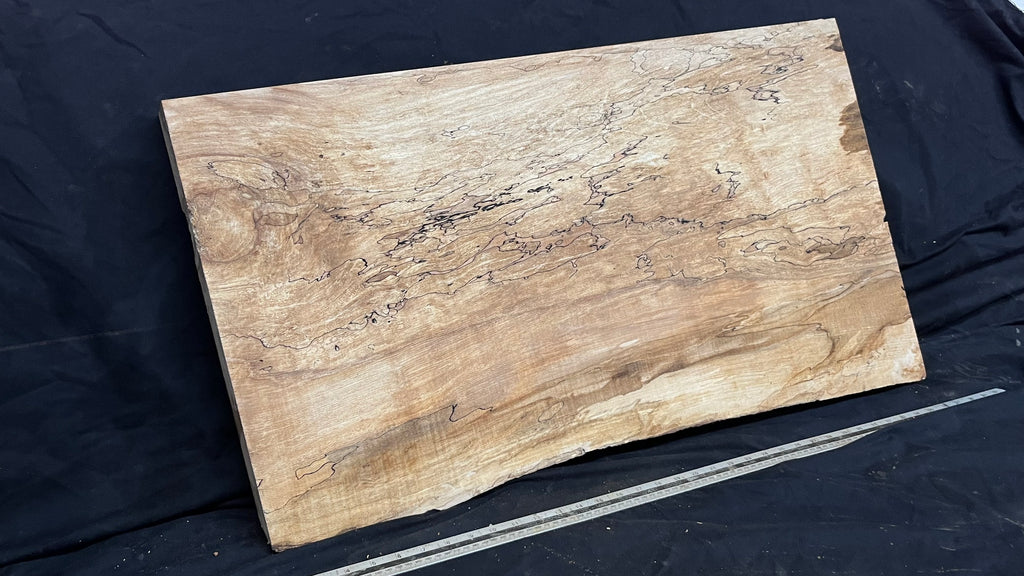Hardwood plank, shelf, craft, sycamore, wood 887 L x 510 W x 49 D mm  (579)