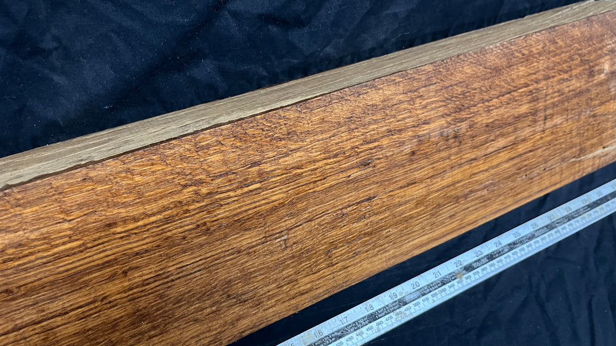 Brown oak, mantle, floating shelf 717 L x 160 W x 60 D mm     (740)