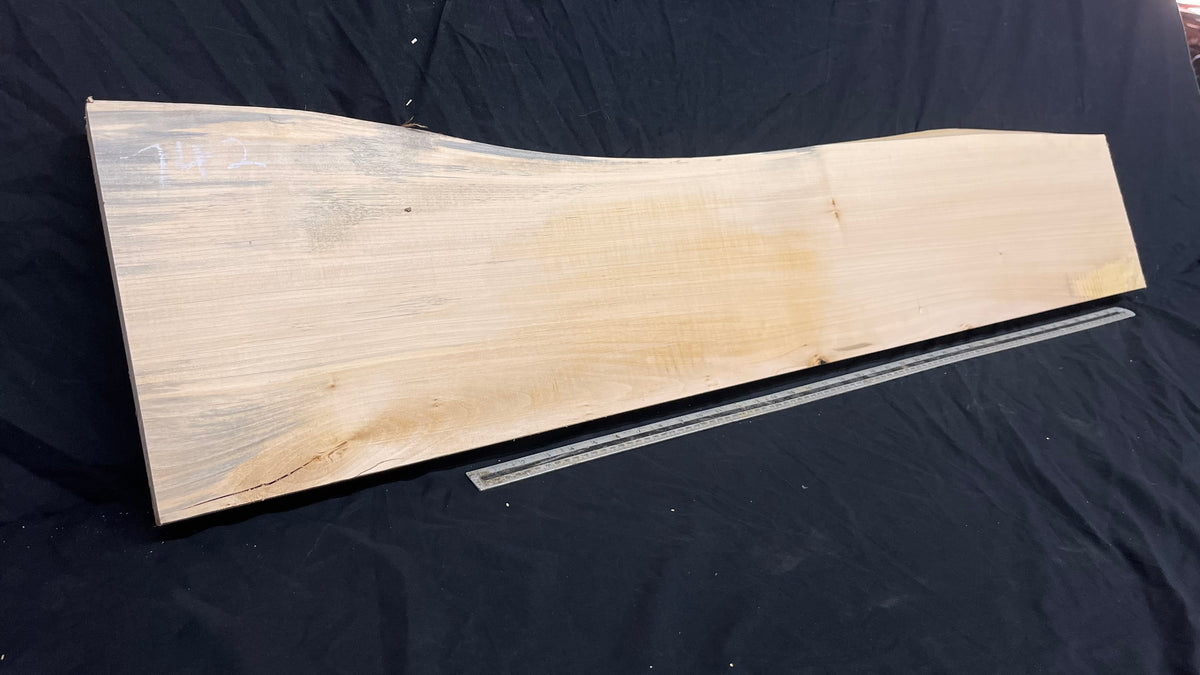Lime wood carving block, 1327 L x 320 W x 44 D mm        (742)