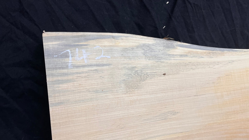Lime wood carving block, 1327 L x 320 W x 44 D mm        (742)