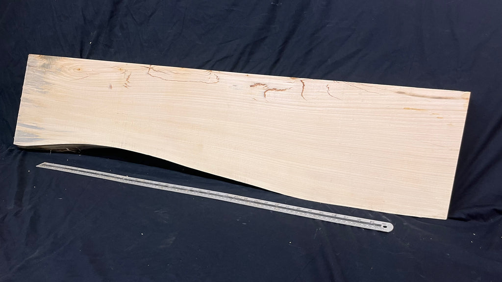 Lime wood carving block, 1327 L x 320 W x 44 D mm        (742)