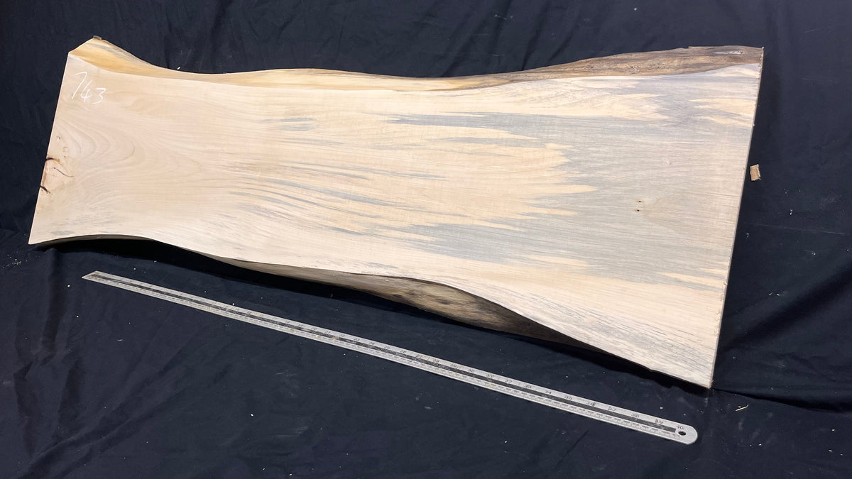 Lime wood carving block, 1247 L x 440 W x 46 D mm        (743)