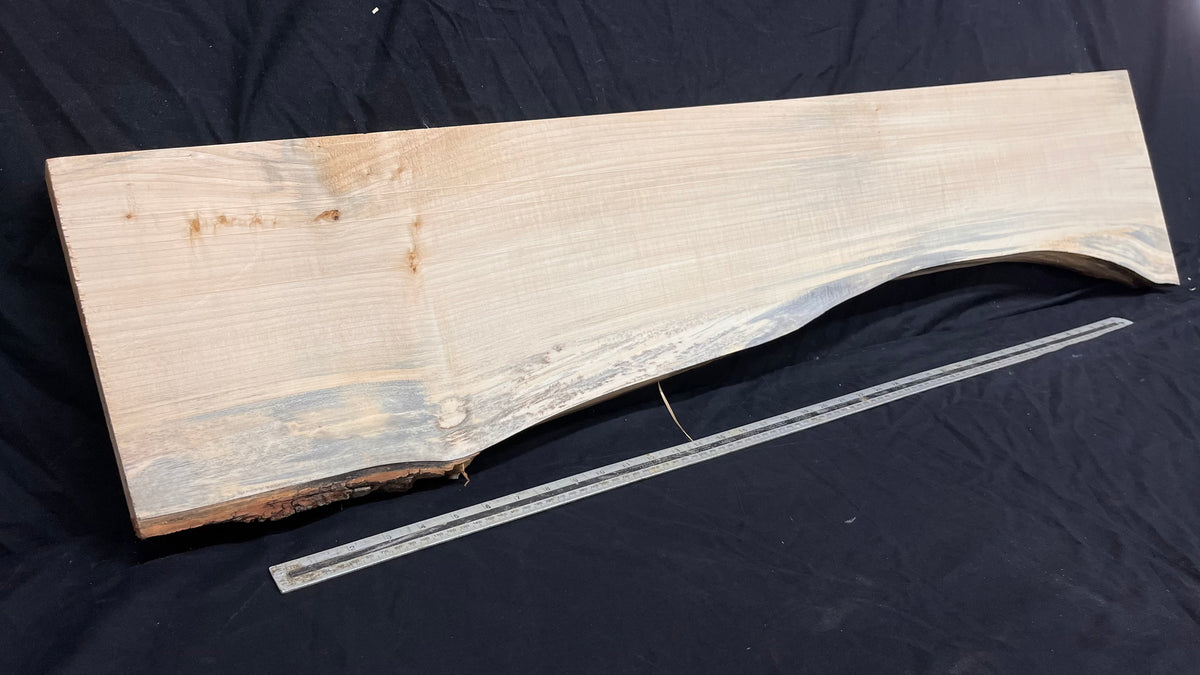 Lime wood carving block, 1291 L x 296 W x 44 D mm        (744)