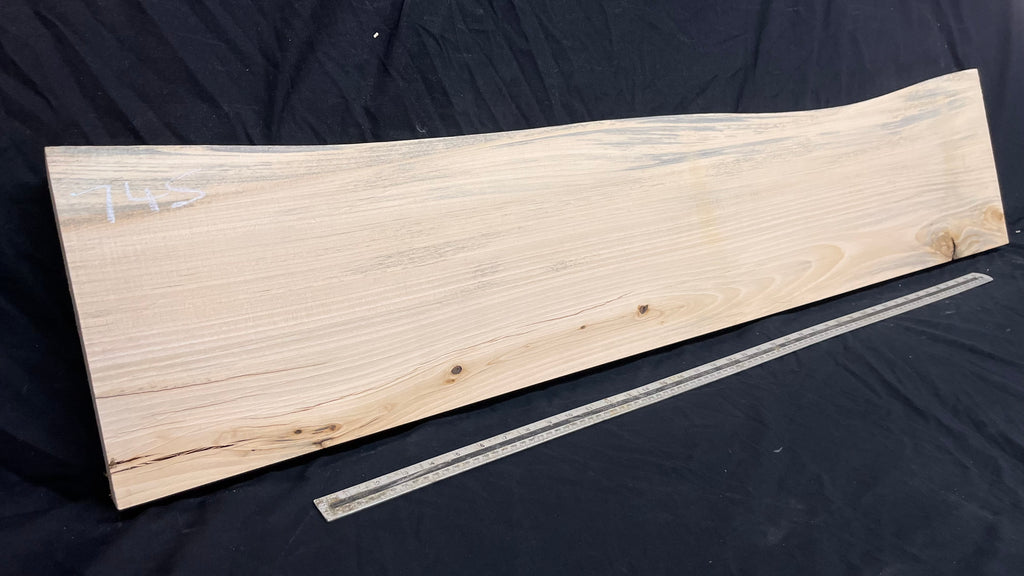 Lime wood carving block, 1324 L x 288 W x 44 D mm        (745)