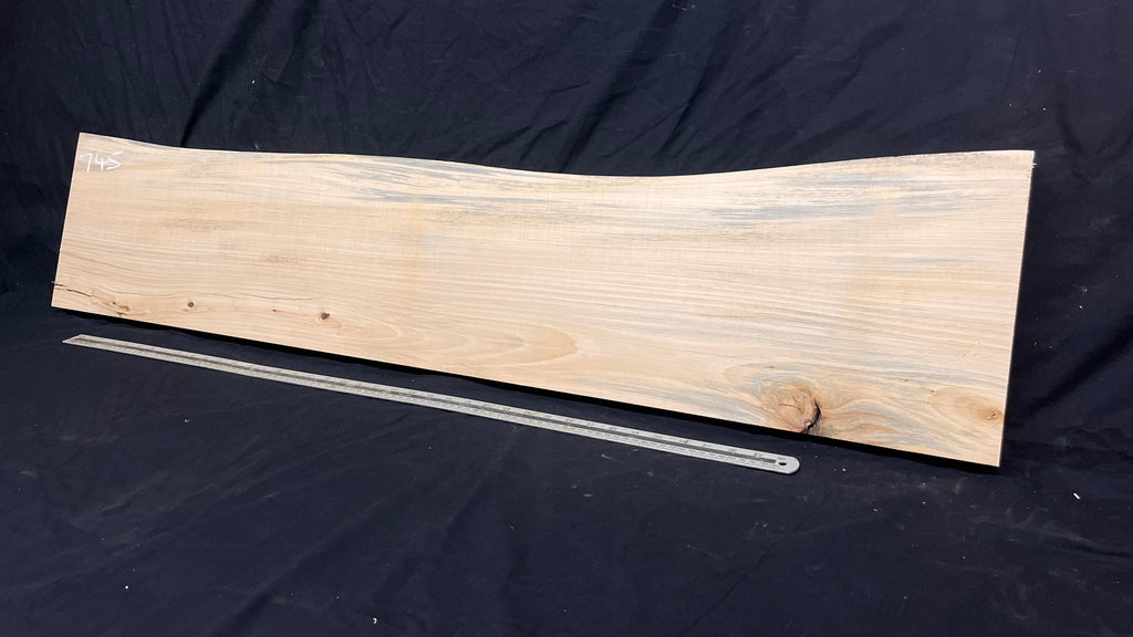 Lime wood carving block, 1324 L x 288 W x 44 D mm        (745)