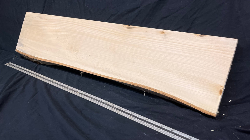 Wood carving block, lime wood 1023 L x 242 W x 40 D mm        (749)