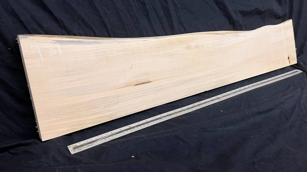 Wood carving block, lime wood 1141 L x 237 W x 40 D mm        (751)