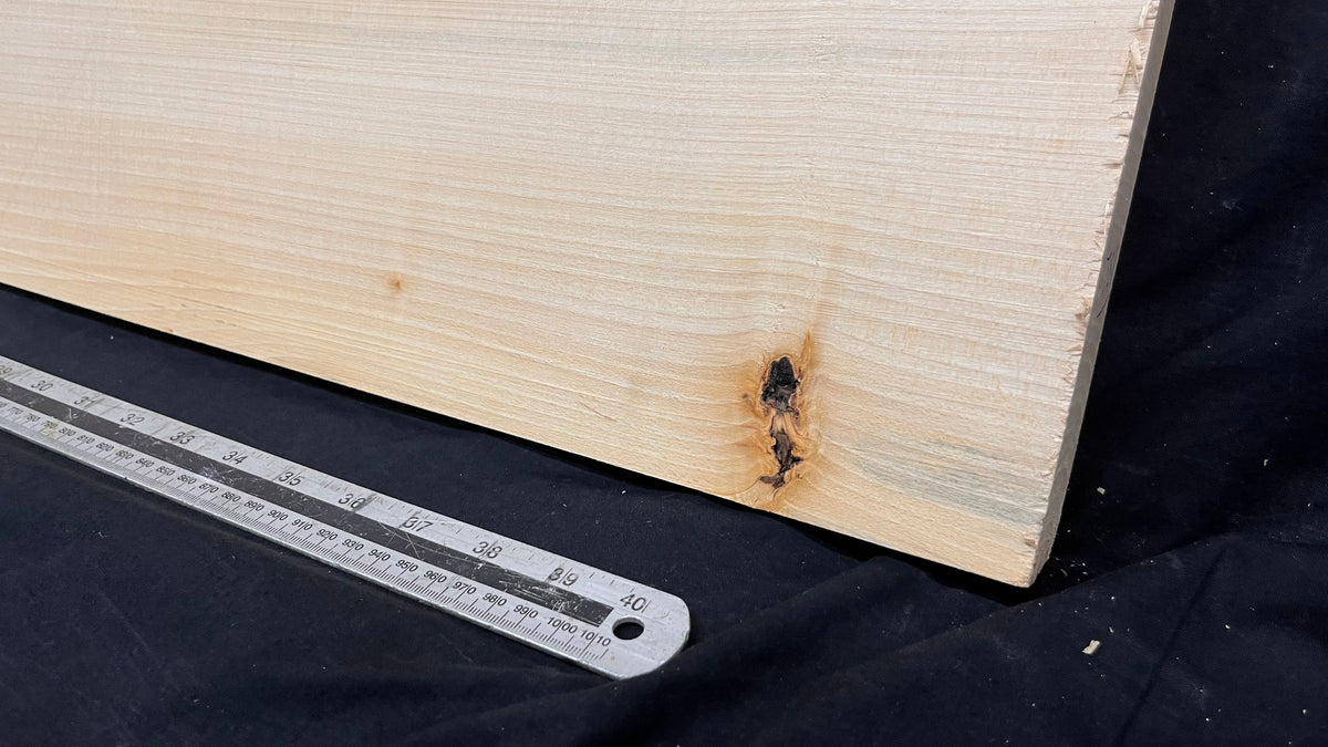 Wood carving block, lime wood 1141 L x 237 W x 40 D mm        (751)