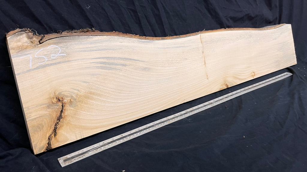 Wood carving block, lime wood 1221 L x 260 W x 37 D mm        (752)