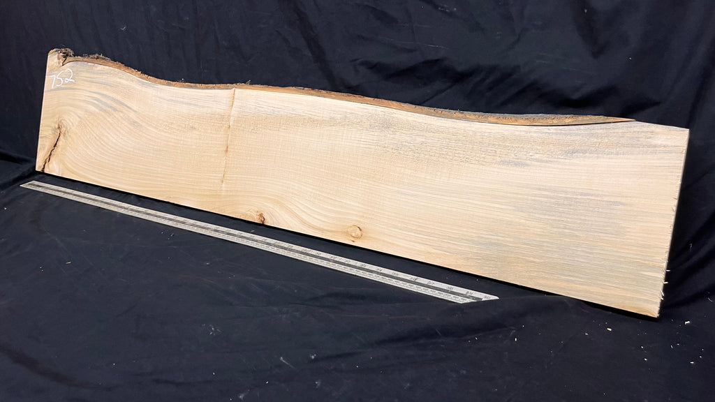 Wood carving block, lime wood 1221 L x 260 W x 37 D mm        (752)
