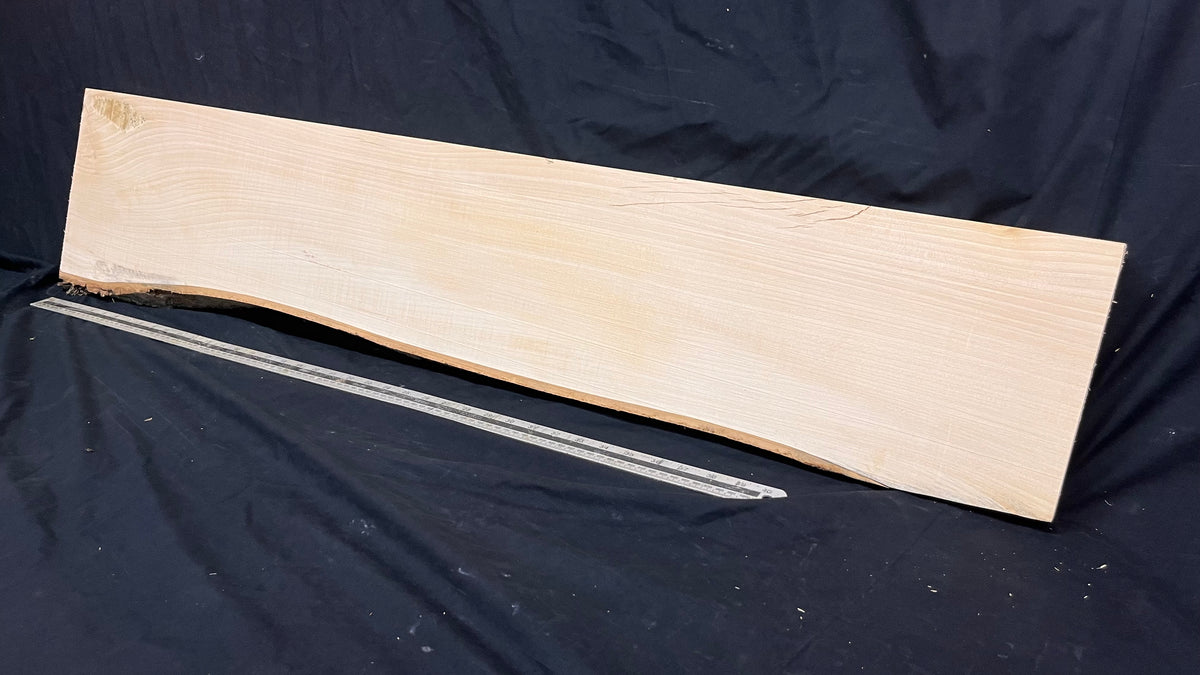 Wood carving block, lime wood 1221 L x 260 W x 37 D mm        (752)