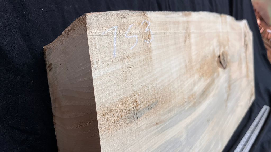 Wood carving block, lime wood 977 L x 360 W x 72 D mm        (753)
