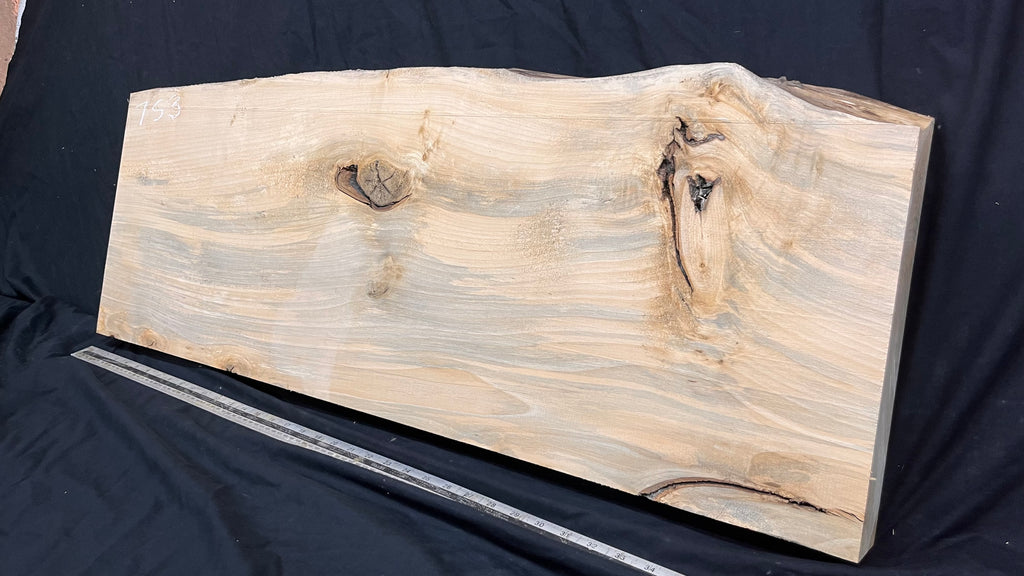 Wood carving block, lime wood 977 L x 360 W x 72 D mm        (753)