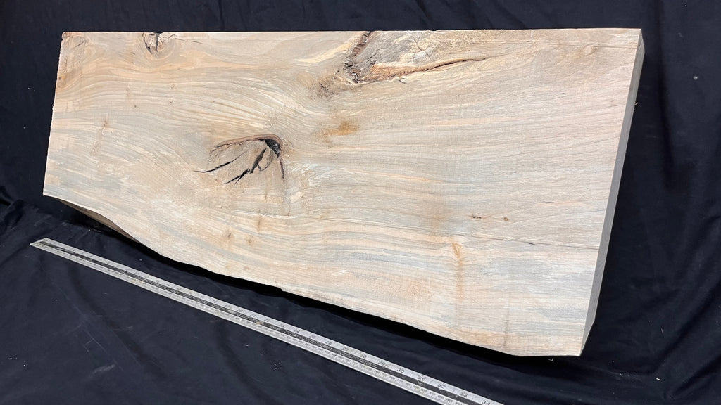 Wood carving block, lime wood 977 L x 360 W x 72 D mm        (753)