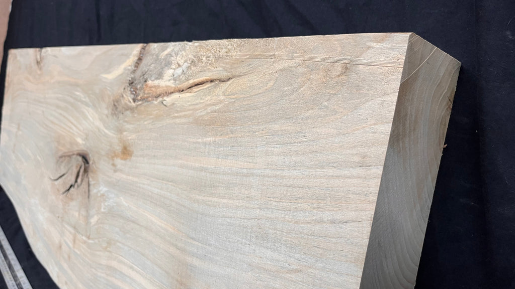 Wood carving block, lime wood 977 L x 360 W x 72 D mm        (753)