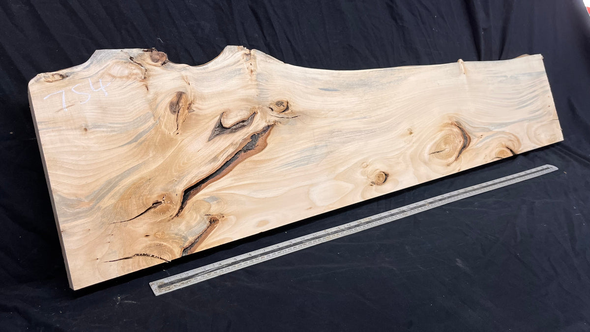 Wood carving block, lime wood 1309 L x 316 W x 40 D mm        (754)