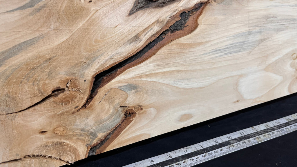 Wood carving block, lime wood 1309 L x 316 W x 40 D mm        (754)