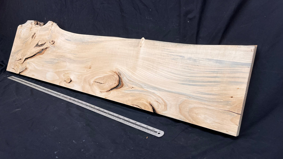 Wood carving block, lime wood 1309 L x 316 W x 40 D mm        (754)