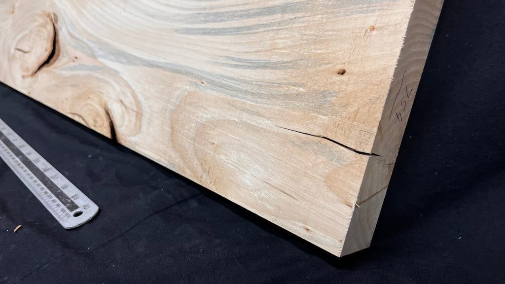 Wood carving block, lime wood 1309 L x 316 W x 40 D mm        (754)