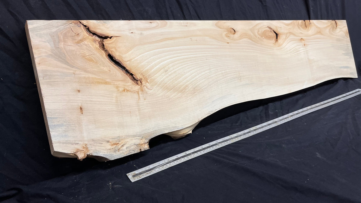 Wood carving block, lime wood 1309 L x 316 W x 40 D mm        (754)