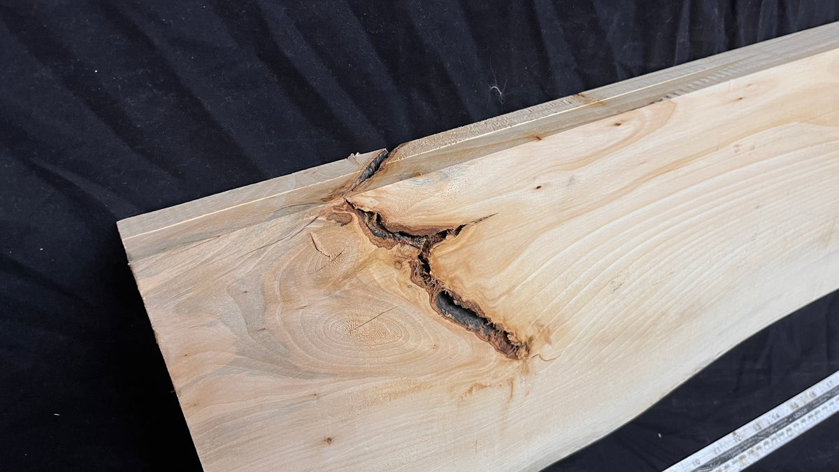 Wood carving block, lime wood 1309 L x 316 W x 40 D mm        (754)