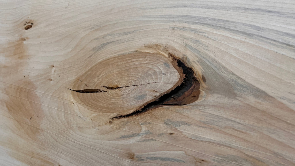 Coffee table top, lime wood shelf  1176 L x 495 W x 43 D mm        (756)