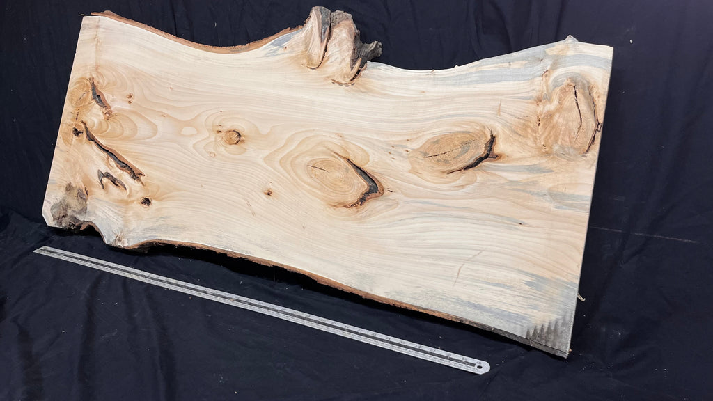 Coffee table top, lime wood shelf  1176 L x 495 W x 43 D mm        (756)