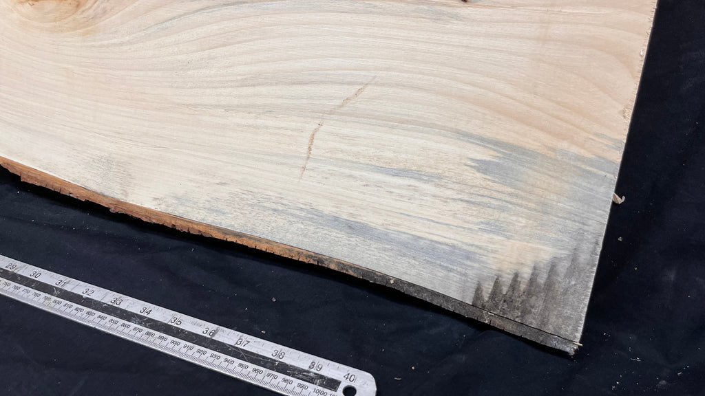 Coffee table top, lime wood shelf  1176 L x 495 W x 43 D mm        (756)