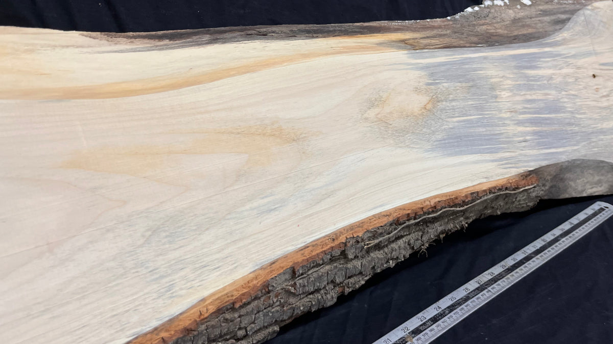 Coffee table top, lime wood shelf  1146 L x 355 W x 40 D mm        (758)
