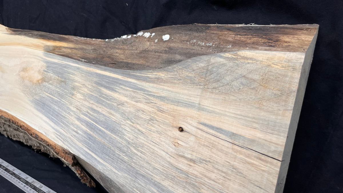 Coffee table top, lime wood shelf  1146 L x 355 W x 40 D mm        (758)